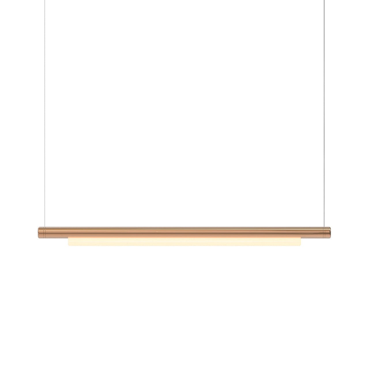 Pipeline 125 Pendant Light: Copper + Copper