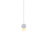 Pipeline 125 Pendant Light: White + White