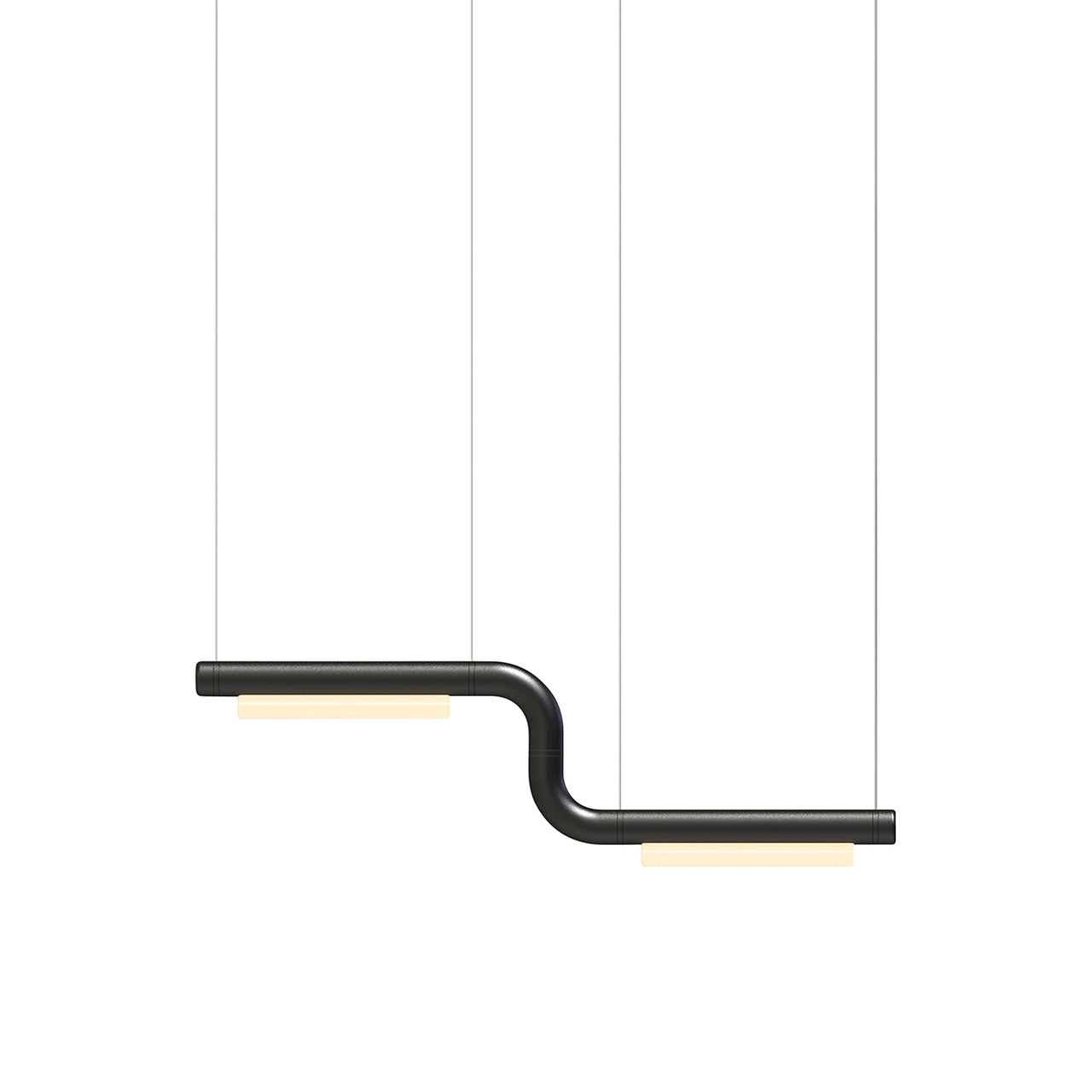 Pipeline CM1 Pendant Light: Black + Black
