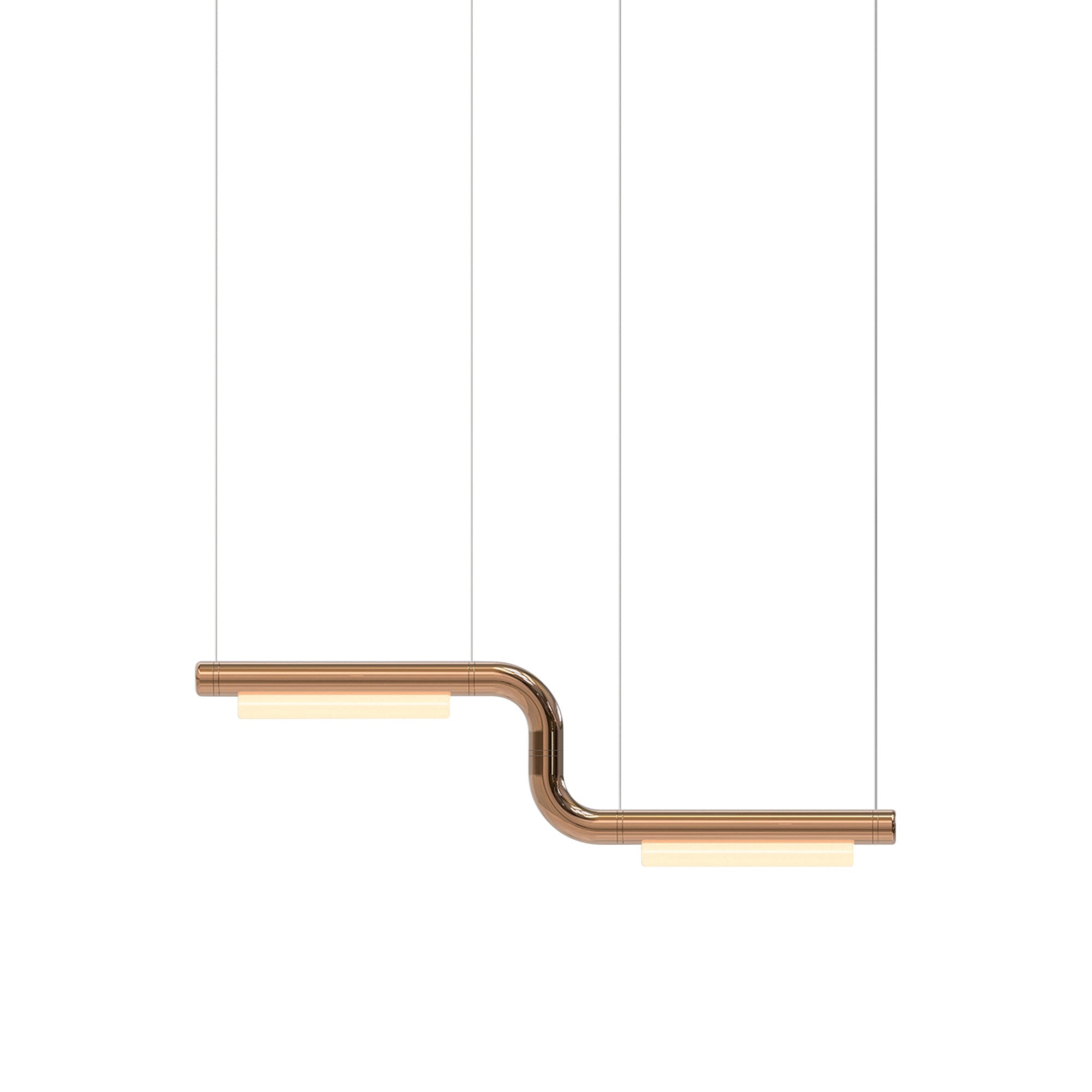Pipeline CM1 Pendant Light: Copper + Copper
