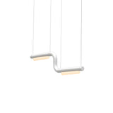 Pipeline CM1 Pendant Light: White + White