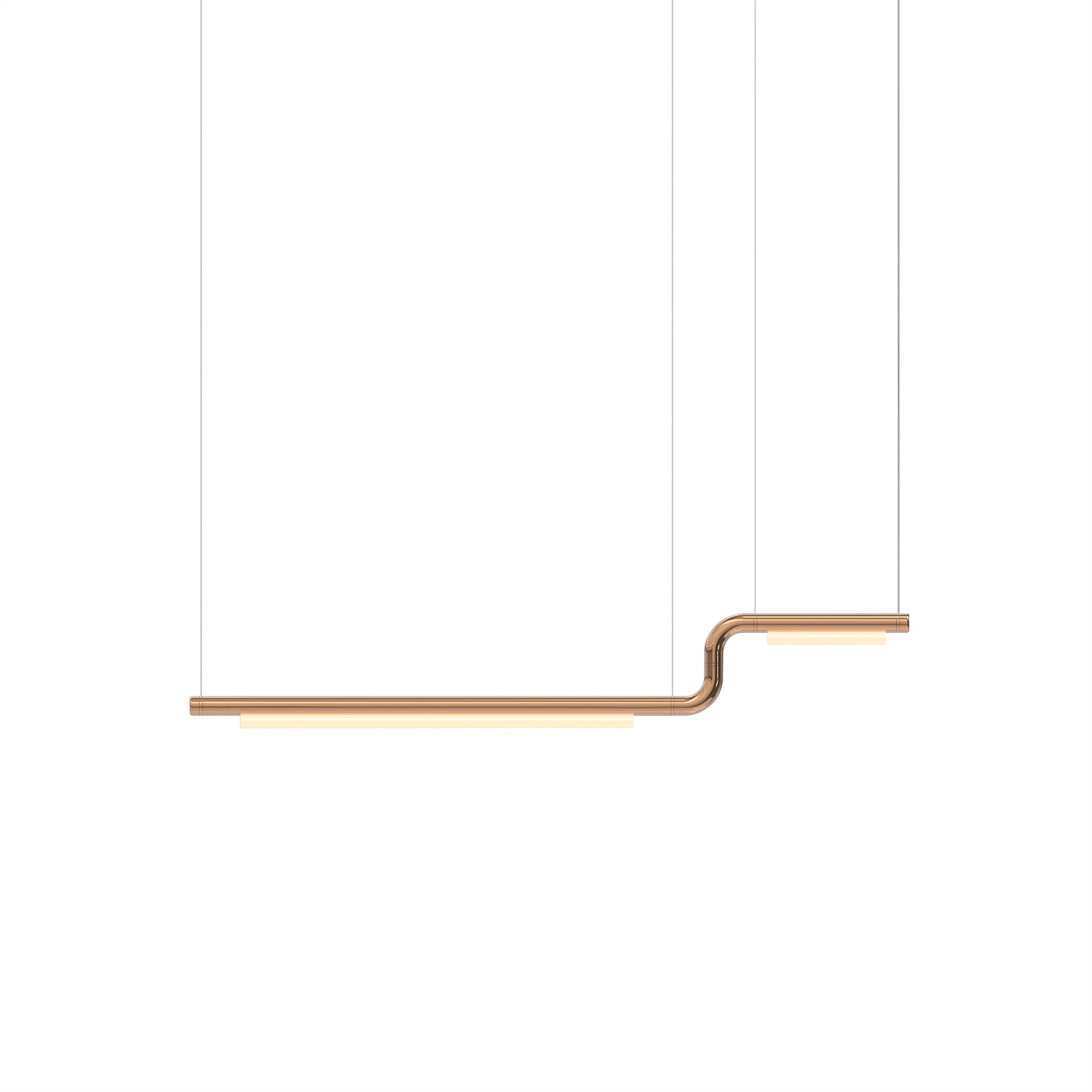Pipeline CM2 Pendant Light: Copper + Copper