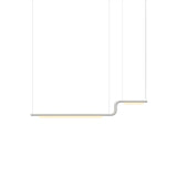 Pipeline CM2 Pendant Light: White + White