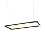 Pipeline CM4 Pendant Light: Black + Black