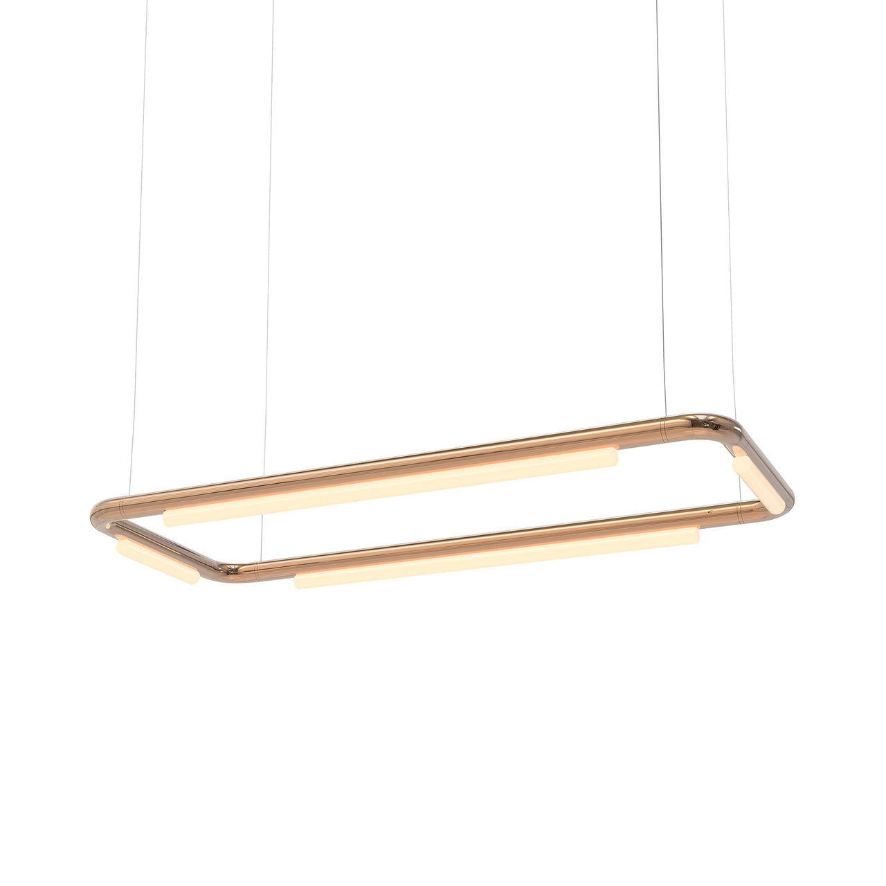 Pipeline CM4 Pendant Light: Copper + Copper