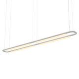 Pipeline CM7 Pendant Light: White + White