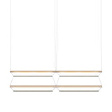 Tire Grid Pendant Light: 150 + 2H2V + Anodized Gold + Emerald