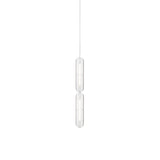 Vale System Pendant Light: Vertical + End-to-End + Vale 2 + Rust
