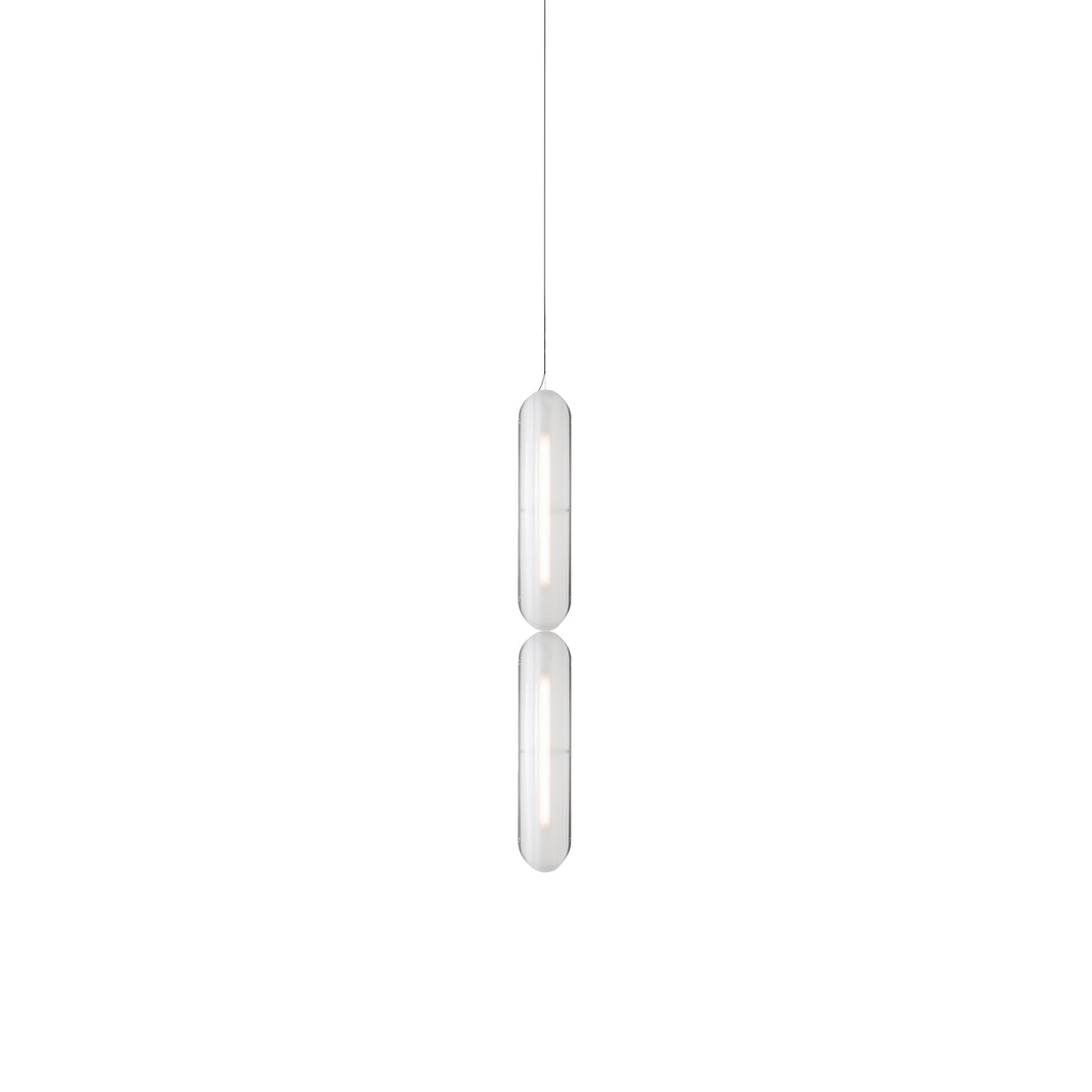 Vale System Pendant Light: Vertical + End-to-End + Vale 2 + Silica