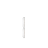 Vale System Pendant Light: Vertical + End-to-End + Vale 2 + Silica