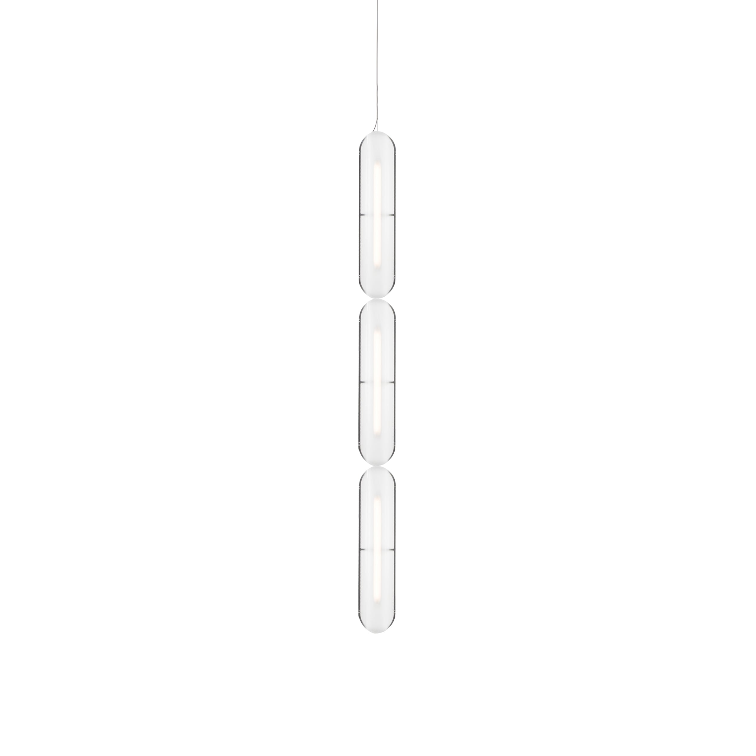 Vale System Pendant Light: Vertical + End-to-End + Vale 3 + Anthracite