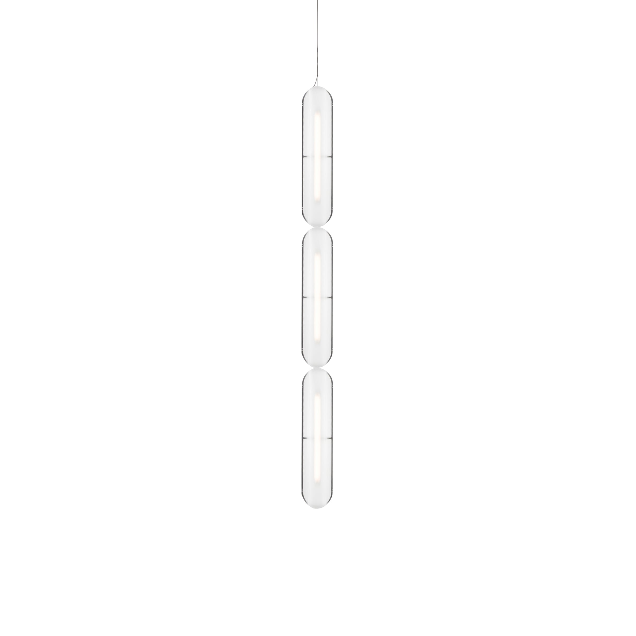 Vale System Pendant Light: Vertical + End-to-End + Vale 3 + Anthracite