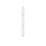 Vale System Pendant Light: Vertical + End-to-End + Vale 3 + Rust