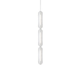 Vale System Pendant Light: Vertical + End-to-End + Vale 3 + Silica