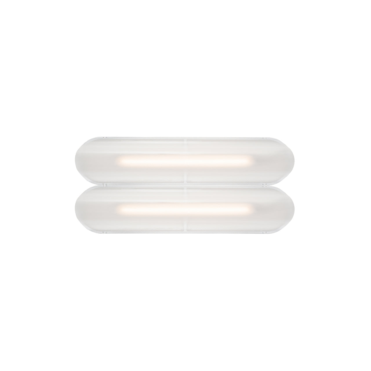 Vale System Ceiling/Wall Light: Horizontal + Side-to-Side + Vale 2 + Silica