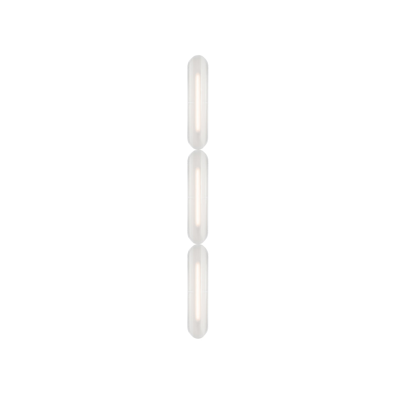 Vale System Ceiling/Wall Light: Vertical + End-to-End + Vale 3 + Silica