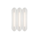 Vale System Ceiling/Wall Light: Vertical + Side-to-Side + 3 + Silica