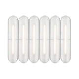 Vale System Ceiling/Wall Light: Vertical + Side-to-Side + 6 + Anthracite