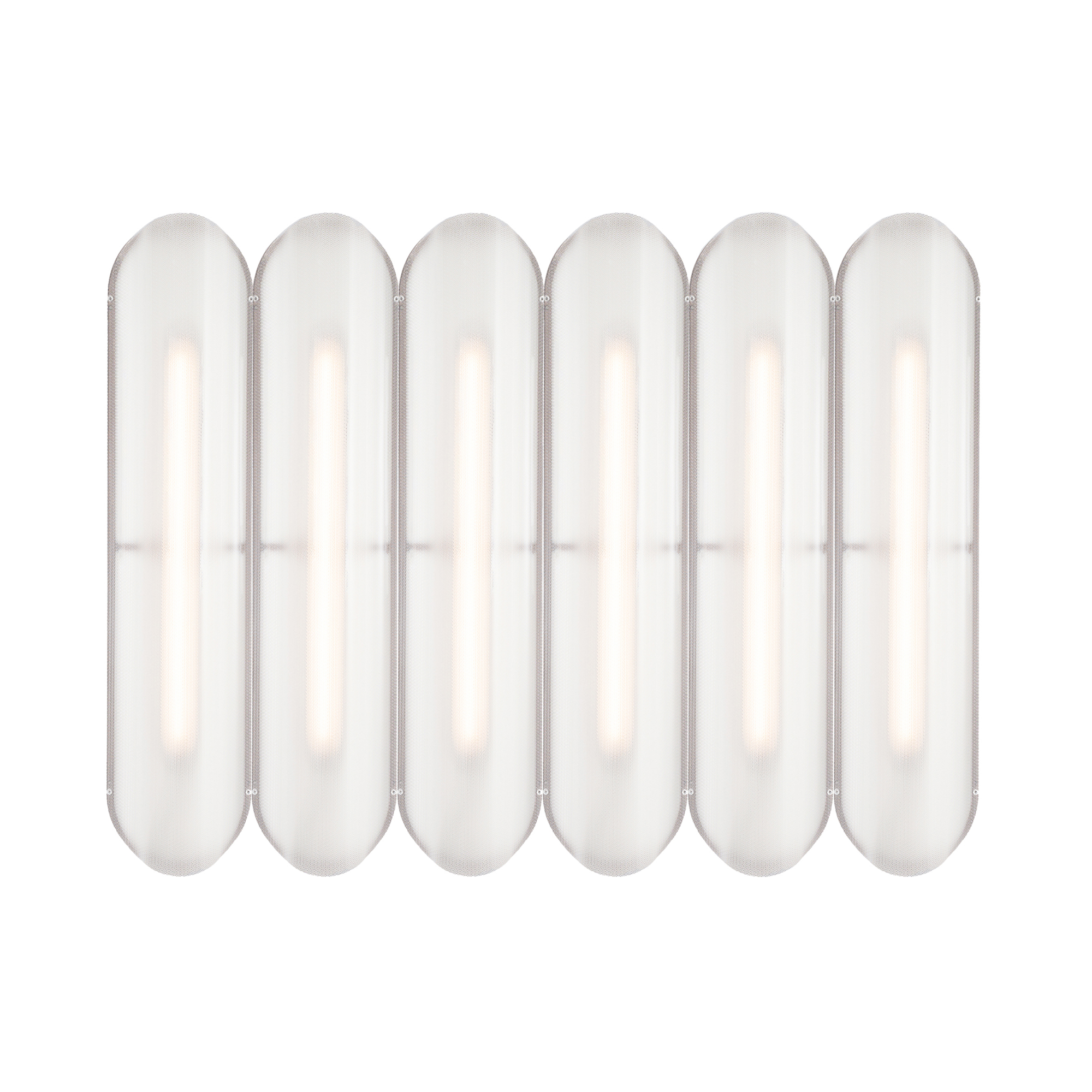 Vale System Ceiling/Wall Light: Vertical + Side-to-Side + 6 + Rust