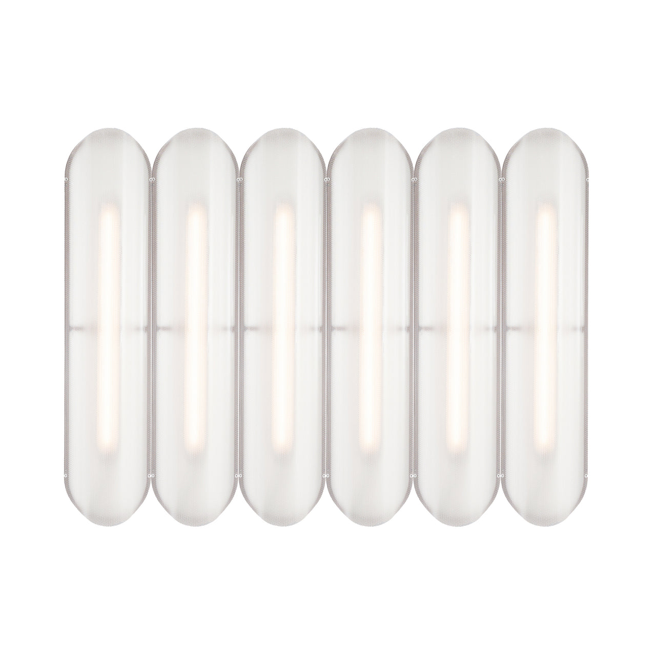 Vale System Ceiling/Wall Light: Vertical + Side-to-Side + 6 + Rust