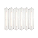 Vale System Ceiling/Wall Light: Vertical + Side-to-Side + 6 + Rust