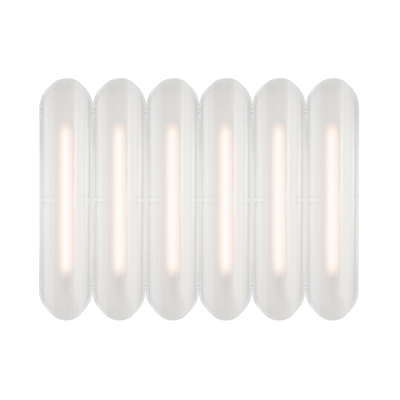 Vale System Ceiling/Wall Light: Vertical + Side-to-Side + 6 + Silica