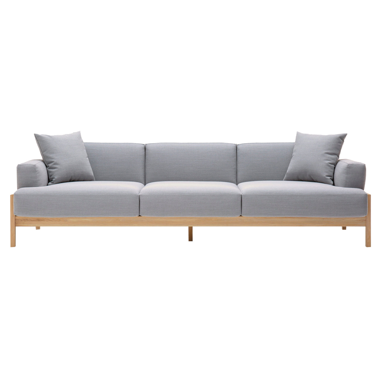 Kinuta Sofa: 3 Seater 3P A-S01 +  Pure Oak