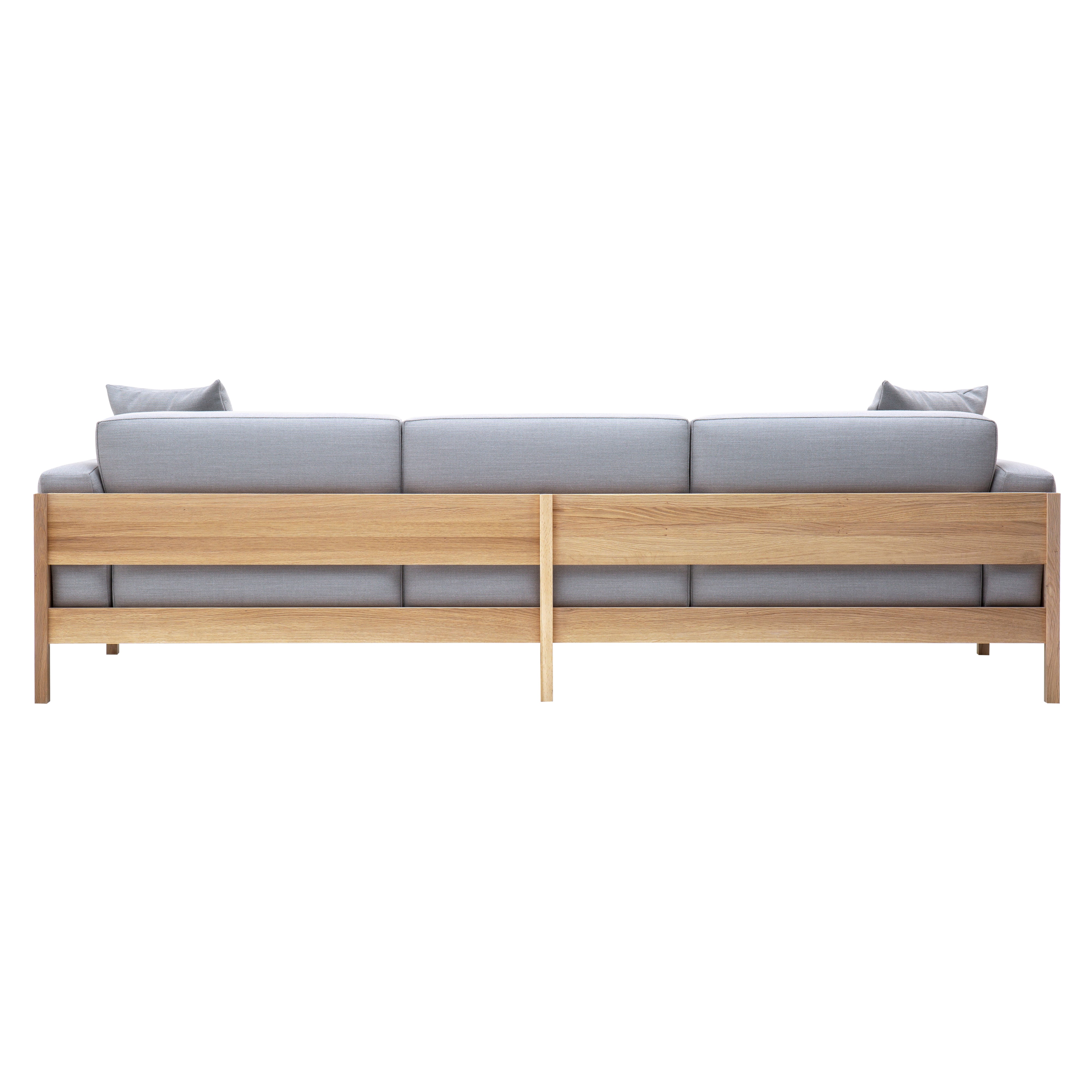 Kinuta Sofa: 3 Seater 3P A-S01 + Pure Oak