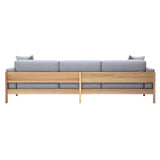 Kinuta Sofa: 3 Seater A-S01 + Pure Oak