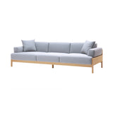 Kinuta Sofa: 3 Seater 3P A-S01 + Pure Oak