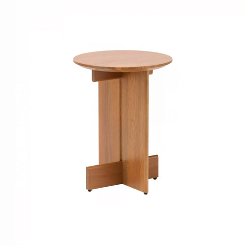 A-ST01 Side Table: Keyaki Brown