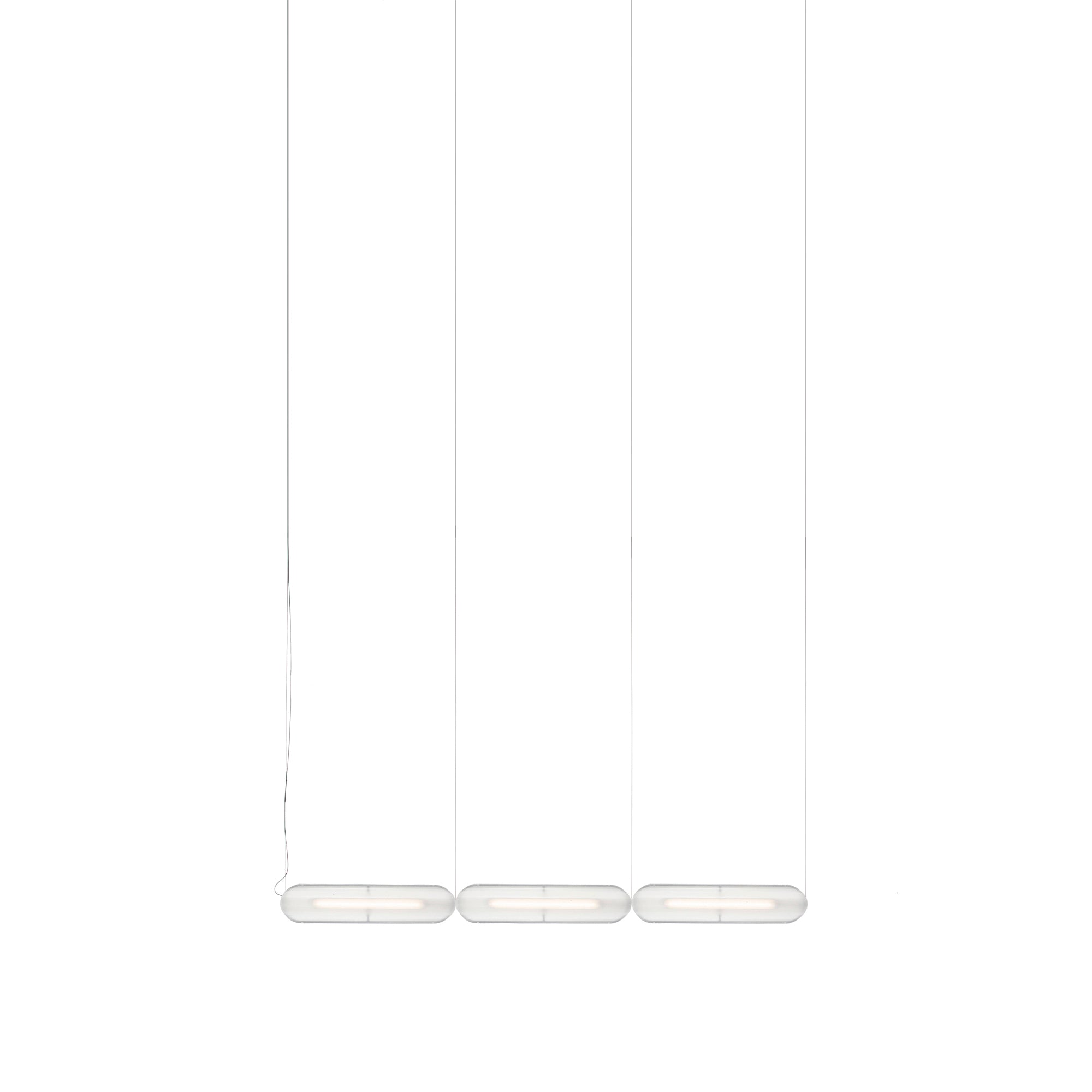 Vale System Y-Axis Pendant Light: Horizontal + End-to-End + Vale 3 + Anthracite
