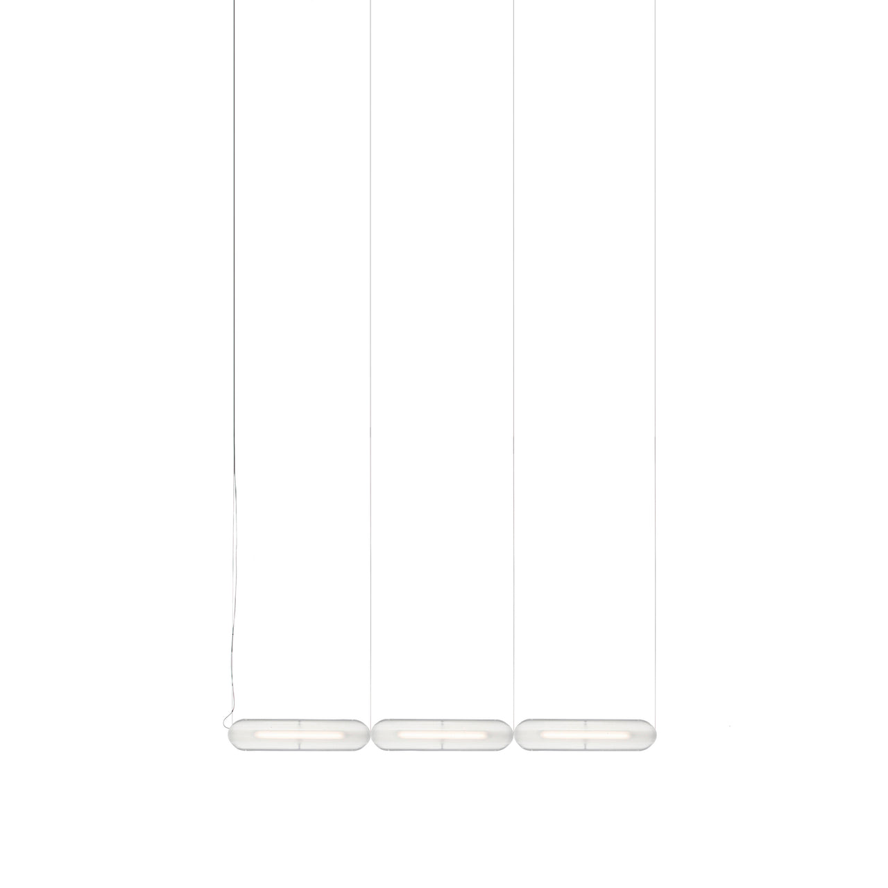 Vale System Y-Axis Pendant Light: Horizontal + End-to-End + Vale 3 + Anthracite
