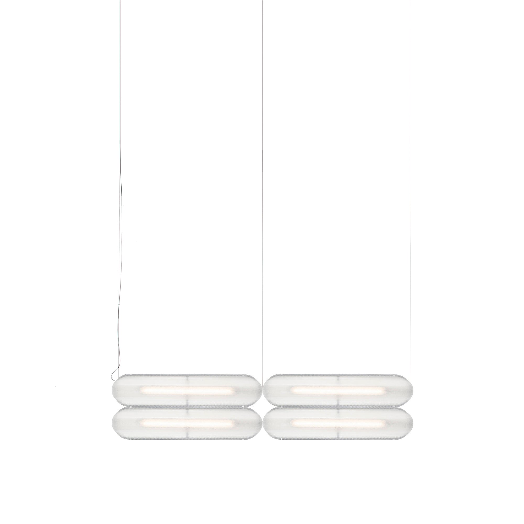 Vale System Y-Axis Pendant Light: Horizontal + Side-to-End + Anthracite + Vale 4- SE