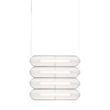 Vale System Y-Axis Pendant Light: Horizontal + Side-to-Side + Vale 4 + Antharcite