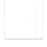 Vale System Y-Axis Pendant Light: Horizontal + End-to-End + Vale 5 + Anthracite