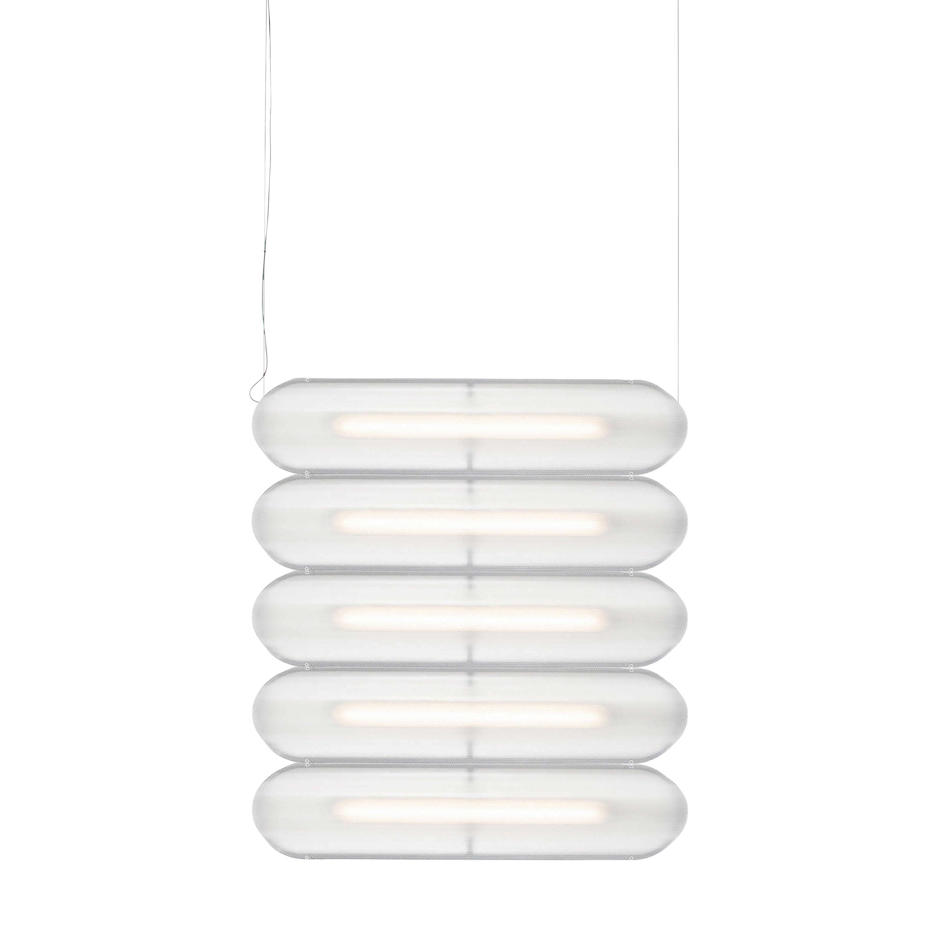 Vale System Y-Axis Pendant Light: Horizontal + Side-to-Side + Vale 5 + Anthracite