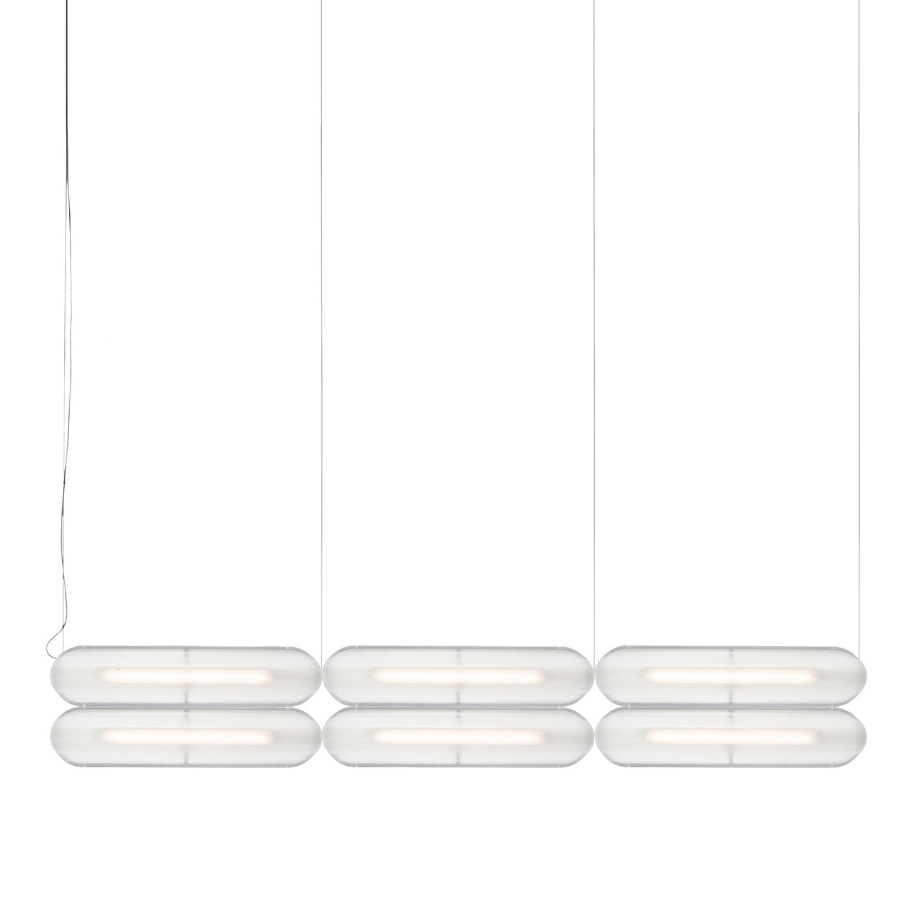 Vale System Y-Axis Pendant Light: Horizontal + Side-to-End + Anthracite + Vale 6 - SE1