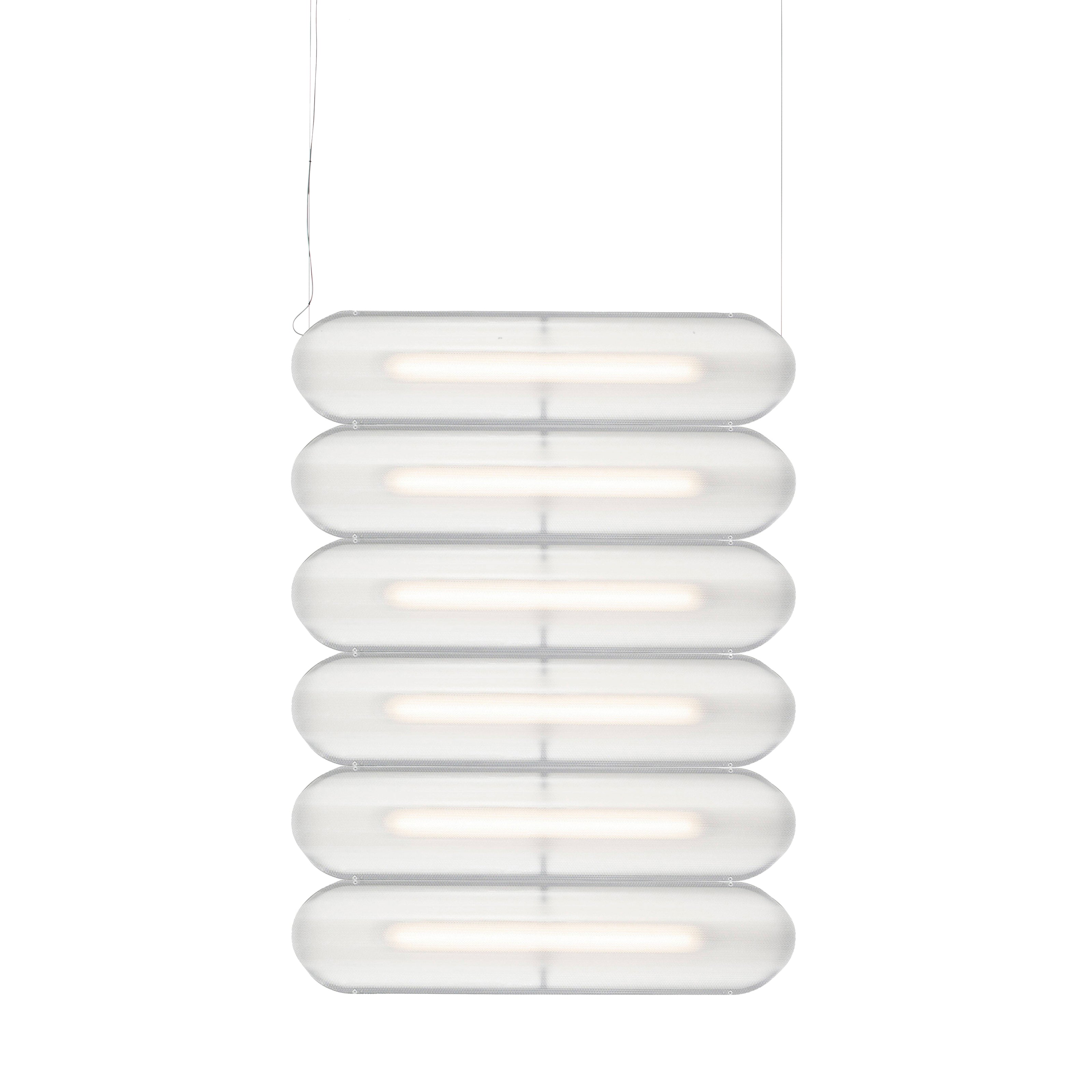 Vale System Y-Axis Pendant Light: Horizontal + Side-to-Side + Vale 6 + Anthracite