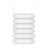 Vale System Y-Axis Pendant Light: Horizontal + Side-to-Side + Vale 6 + Anthracite