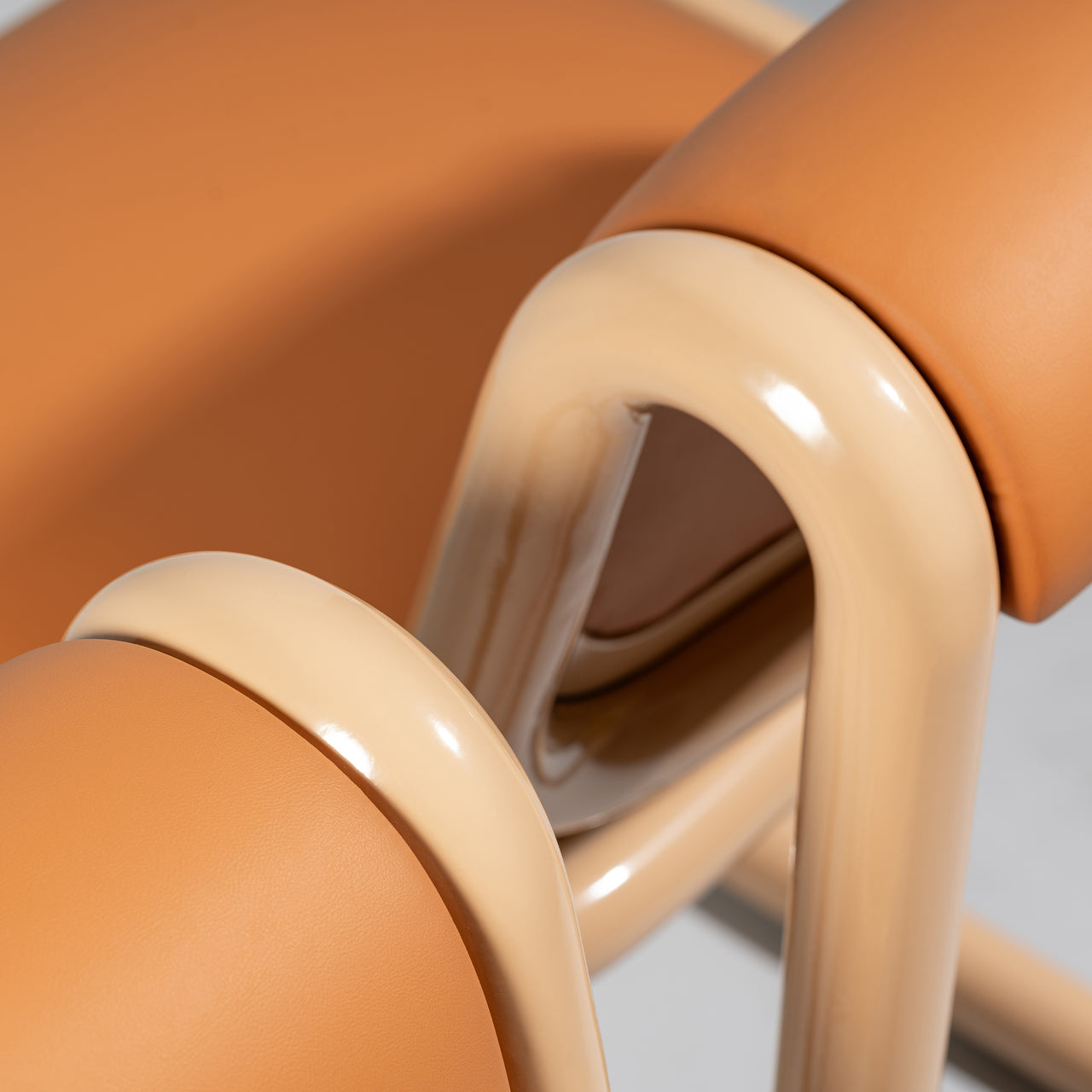 Tube Chair: Upholstered