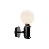 Aballs Wall Lamp: Black