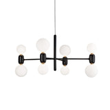 Aballs Chandelier Hanging Lamp: 4 + 
Black