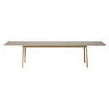 Ana Dining Table: Almond + Soaped Treated Oak