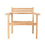 AH601 Stacking Lounge Chair: Outdoor + Without Cushion
