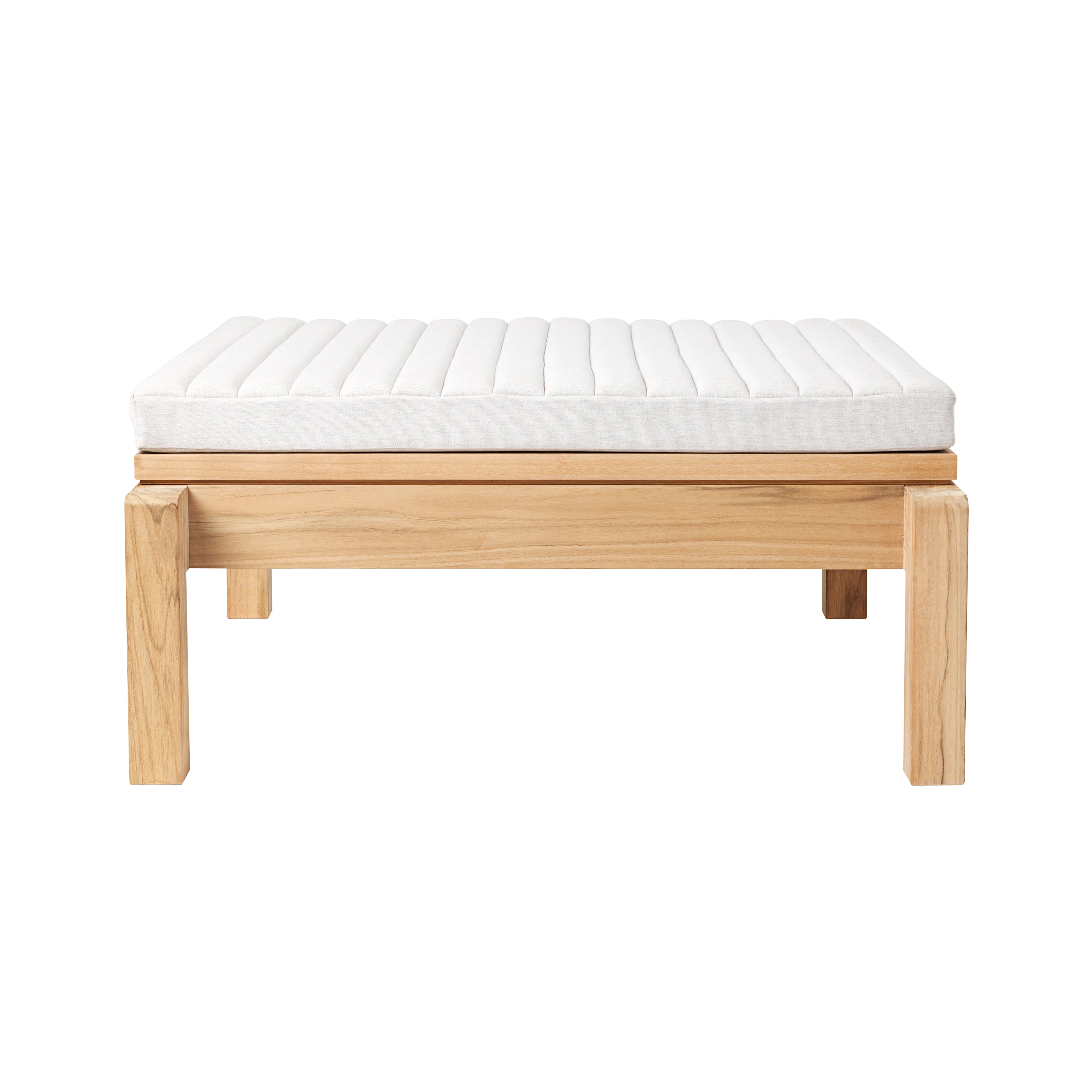 AH604F Outdoor Lounger Footrest: With Cushion