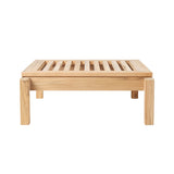 AH604F Outdoor Lounger Footrest: Without Cushion