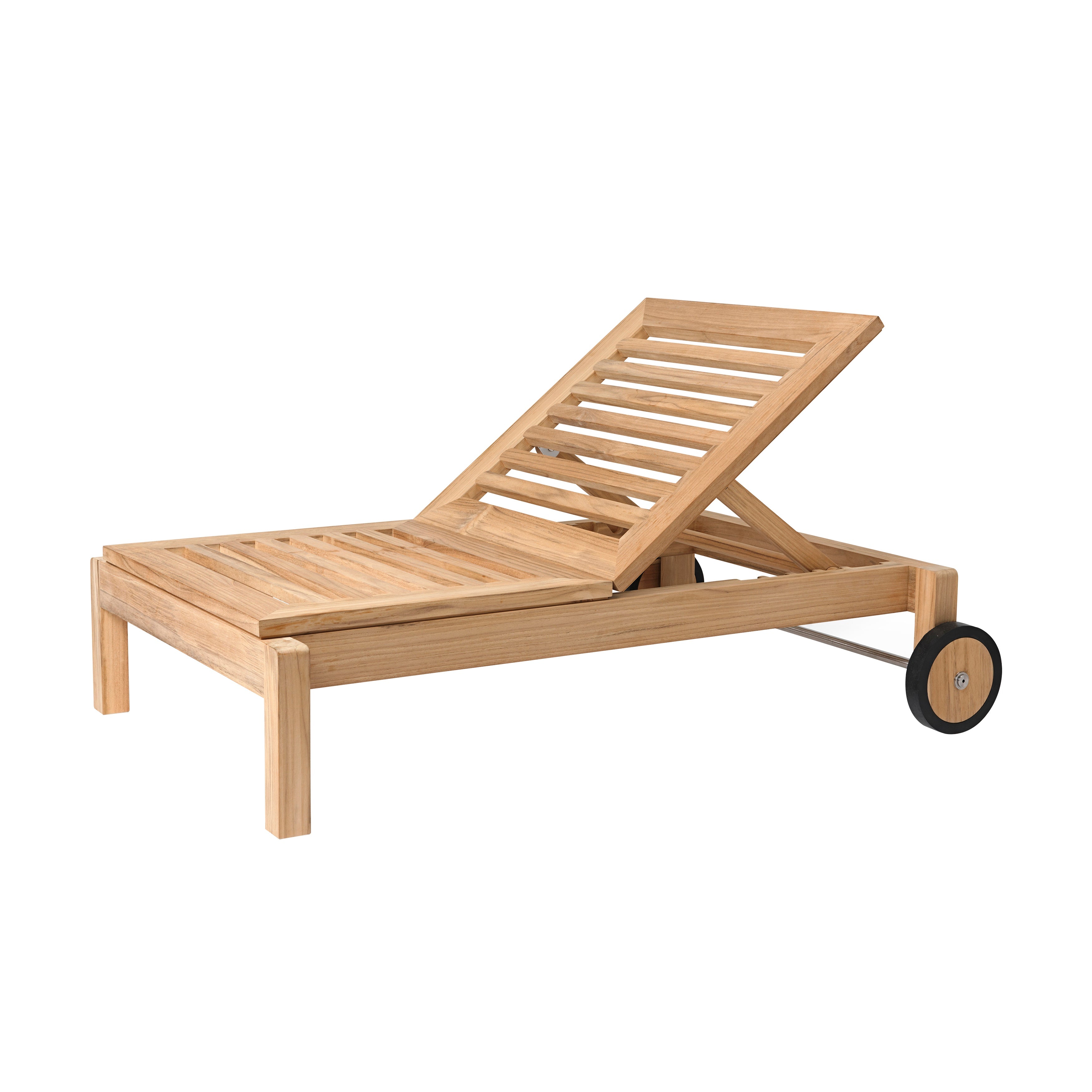 AH604 Stacking Lounger: Outdoor + Without Cushion