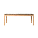 AH912 Outdoor Table Bench: With Cushion