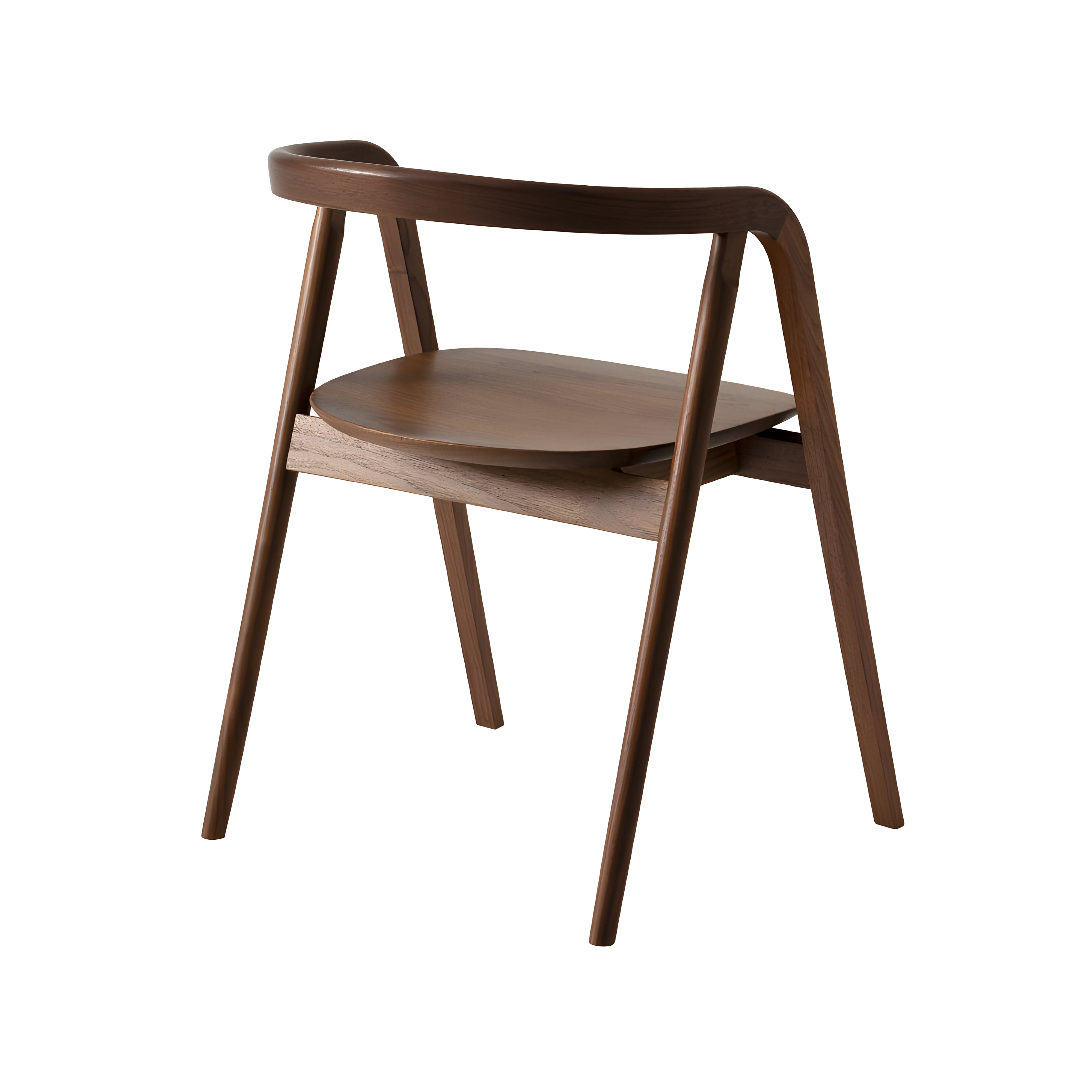 Shika Armchair: Walnut